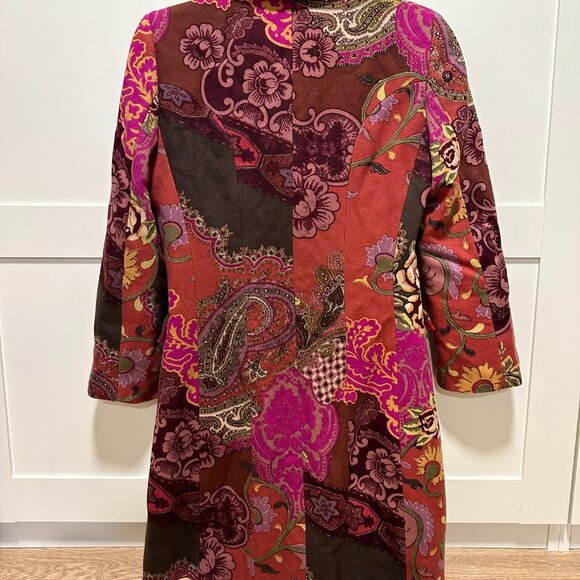 Etro Paisley Pattern Over Coat - Picture 3 of 6